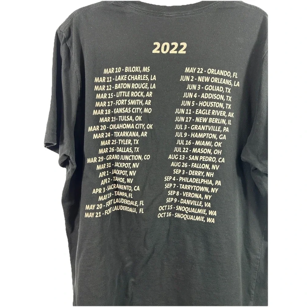 Candlebox "Wolves" 2022 Concert Tour Shirt XL Black Bella + Canvas 2-Sided - Picture 6 of 8